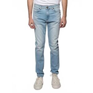 NEW MONFRERE deniro slim straight jeans in malibu